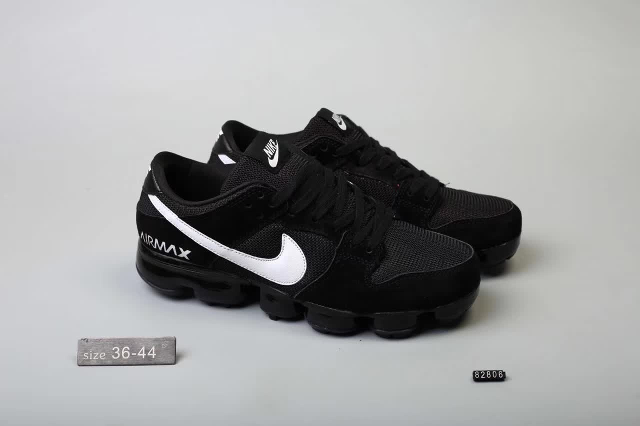 Women Nike Air MAX 2018 Black White Shoes - Click Image to Close